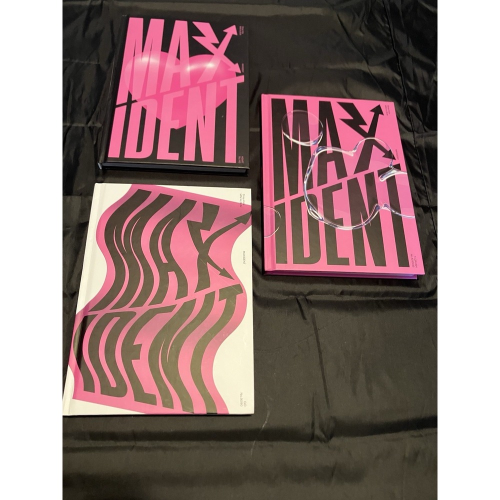 Stray Kids MAXIDENT Heart Ver Album LOT OF 3 CD Poster Photocard K-Pop SKZ